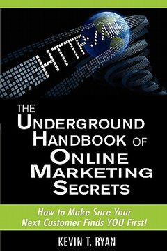 portada the underground handbook of online marketing secrets (in English)