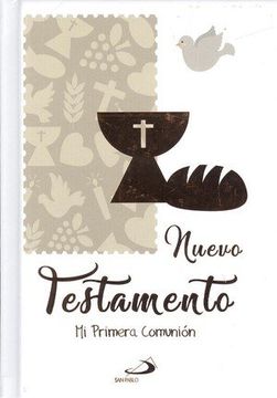 portada Nuevo Testamento: Letra grande. Primera Comunión (Biblia infantil)