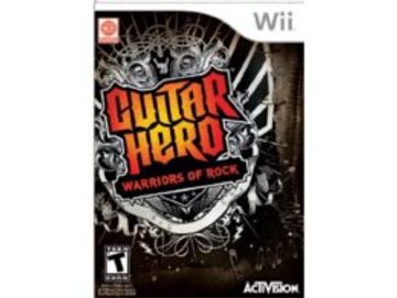 portada Guitar Hero Warriors of Rock (sólo juego) Wii