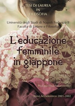portada L'educazione femminile in Giappone (en Italiano)
