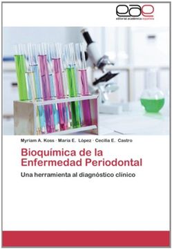 portada Bioquímica de la Enfermedad Periodontal: Una Herramienta al Diagnóstico Clínico
