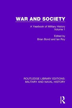 portada War and Society Volume 1: A Yearbook of Military History (en Inglés)