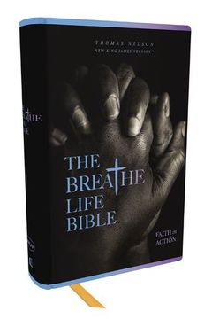 portada The Breathe Life Holy Bible: Faith in Action (Nkjv, Hardcover, red Letter, Comfort Print) by Thomas Nelson [Hardcover ]