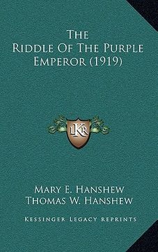 portada the riddle of the purple emperor (1919)