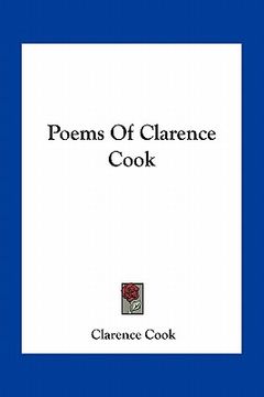 portada poems of clarence cook (en Inglés)