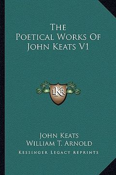 portada the poetical works of john keats v1 (in English)