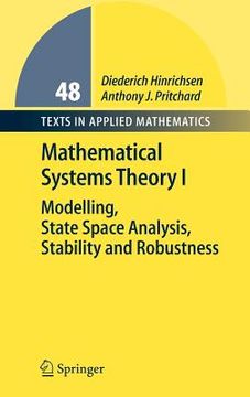 portada dynamical systems theory i: modelling, state space analysis, stability and robustness (en Inglés)