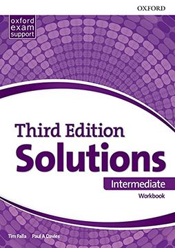 portada Solutions Intermediate. Workbook 3rd Edition - 9780194504522 (in English)