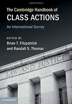 portada The Cambridge Handbook of Class Actions: An International Survey (Cambridge law Handbooks) (en Inglés)