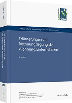portada Erläuterungen zur Rechnungslegung der Wohnungsunternehmen (Hammonia bei Haufe) (en Alemán)