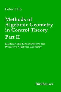 portada methods of algebraic geometry in control theory: part ii (en Inglés)