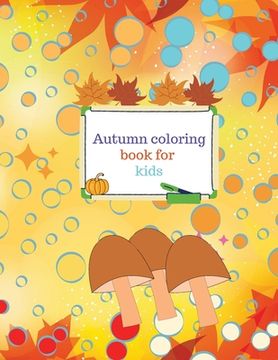 portada Autumn coloring book for kids (en Inglés)