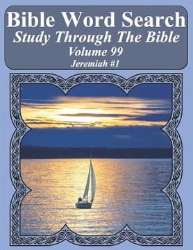 portada Bible Word Search Study Through The Bible: Volume 99 Jeremiah #1 (in English)