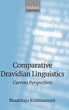 portada Comparative Dravidian Linguistics: Current Perspectives (en Inglés)