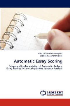 portada automatic essay scoring (in English)