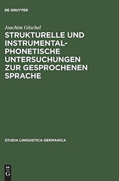 portada Strukturelle und Instrumentalphonetische Untersuchungen zur Gesprochenen Sprache (in German)