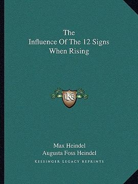 portada the influence of the 12 signs when rising