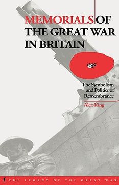 portada memorials of the great war in britain (en Inglés)