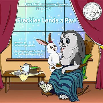 portada Freckles Lends a Paw (Freckles the Bunny Series)