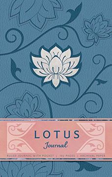 portada Lotus Hardcover Ruled Journal 