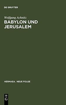 portada Babylon und Jerusalem 