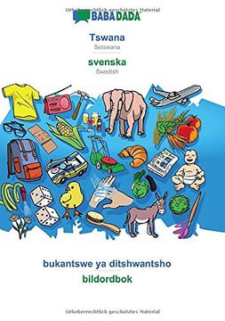 portada Babadada, Tswana - Svenska, Bukantswe ya Ditshwantsho - Bildordbok: Setswana - Swedish, Visual Dictionary (en Setswana)