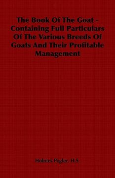 portada the book of the goat - containing full particulars of the various breeds of goats and their profitable management