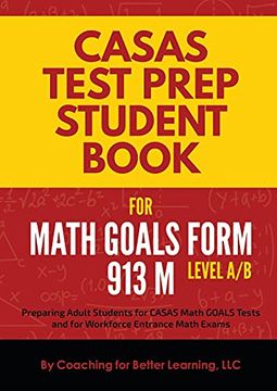portada Casas Test Prep Student Book for Math Goals Form 913 m Level a (en Inglés)