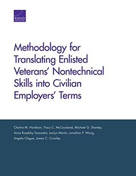 portada Methodology for Translating Enlisted Veterans' Nontechnical Skills Into Civilian Employers' Terms