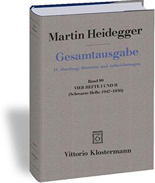 portada Vier Hefte i und ii (Schwarze Hefte 1947-1950 ) Gesamtausgabe iv. Abteilung: Hinweise und Aufzeichnungen (in German)