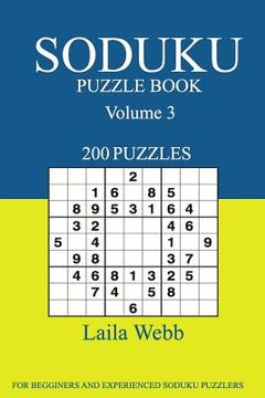 portada Sudoku Puzzle Book: [2017 Edition] 200 Puzzles Volume 3 (in English)