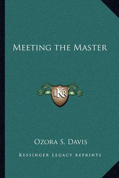 portada meeting the master (en Inglés)