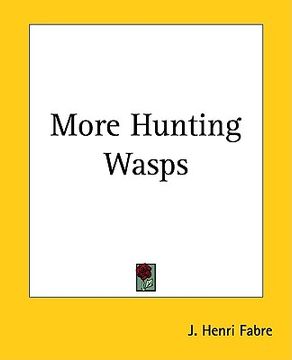 portada more hunting wasps (en Inglés)