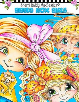 portada Sherri Baldy My-Besties Giggle Box Girls Coloring Book (en Inglés)