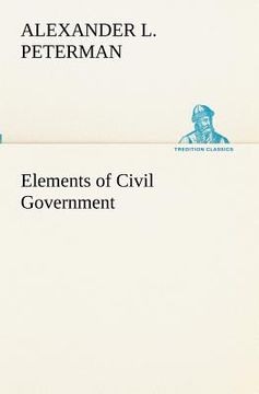 portada elements of civil government (en Inglés)