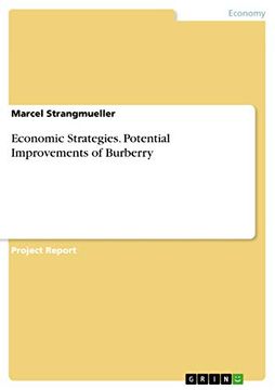 portada Economic Strategies. Potential Improvements of Burberry 