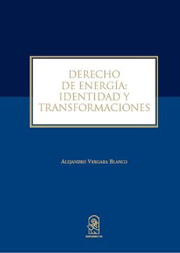 portada Derecho de Energía: Identidad y Transformaciones (in Spanish)