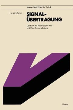 portada Signalübertragung: Lehrbuch Der Nachrichtentechnik Und Datenfernverarbeitung (in German)
