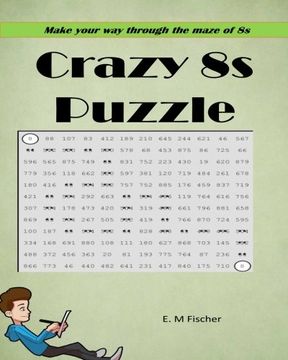 portada Crazy 8s: Math Puzzles