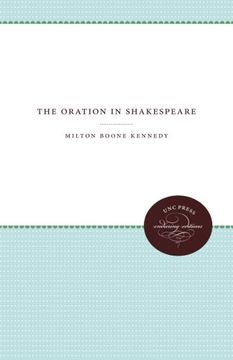 portada The Oration in Shakespeare