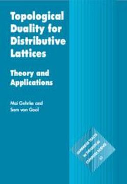 portada Topological Duality for Distributive Lattices: Theory and Applications