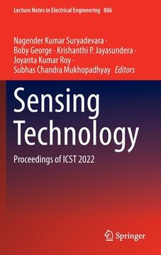 portada Sensing Technology: Proceedings of Icst 2022 (in English)