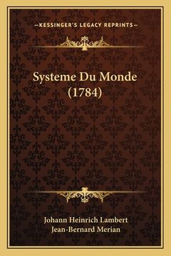 portada Systeme Du Monde (1784) (in French)