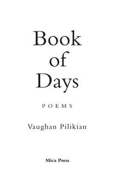 portada Book of Days (in English)
