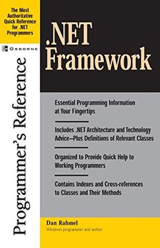 portada Net Framework Programmer's Reference 