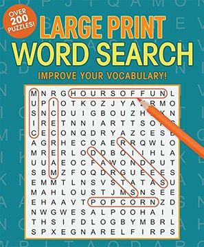 portada Large Print Word Search