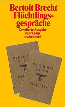 portada Flüchtlingsgespräche (Suhrkamp Taschenbuch) (en Alemán)