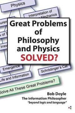 portada Great Problems in Philosophy and Physics Solved? (en Inglés)