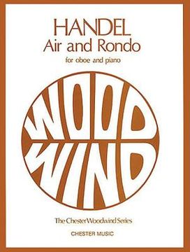portada air and rondo: for oboe and piano (en Inglés)