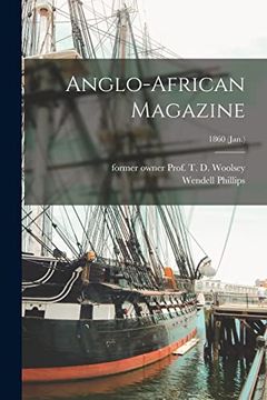 portada Anglo-African Magazine; 1860 (Jan. ) (en Inglés)